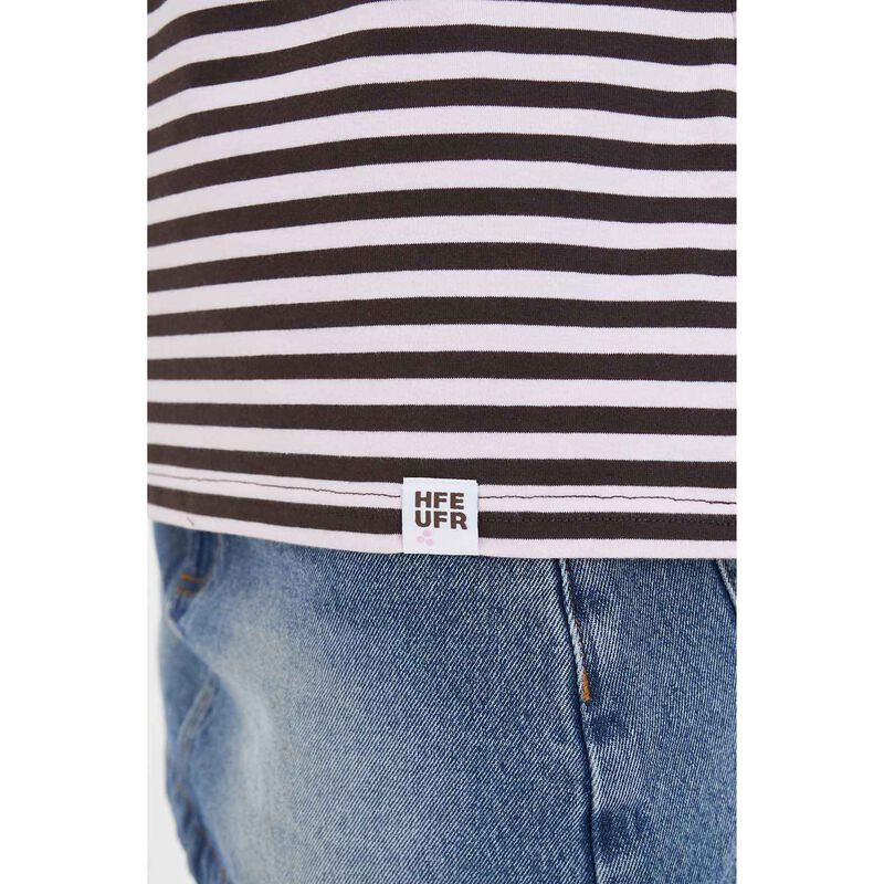 Huffer Alex Stripe Classic Tee image number 2